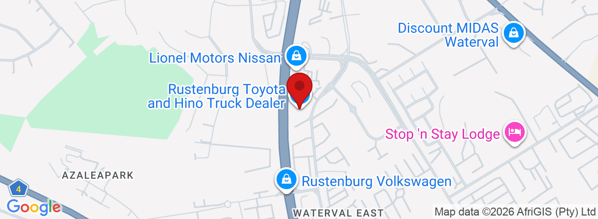 Directions to Rustenburg Toyota