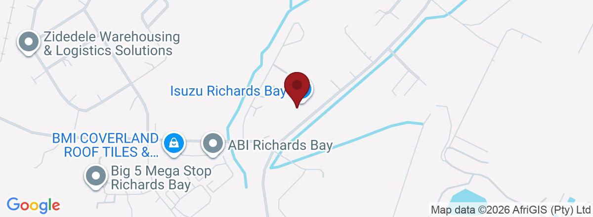 Directions to Hatfield Isuzu Richards Bay