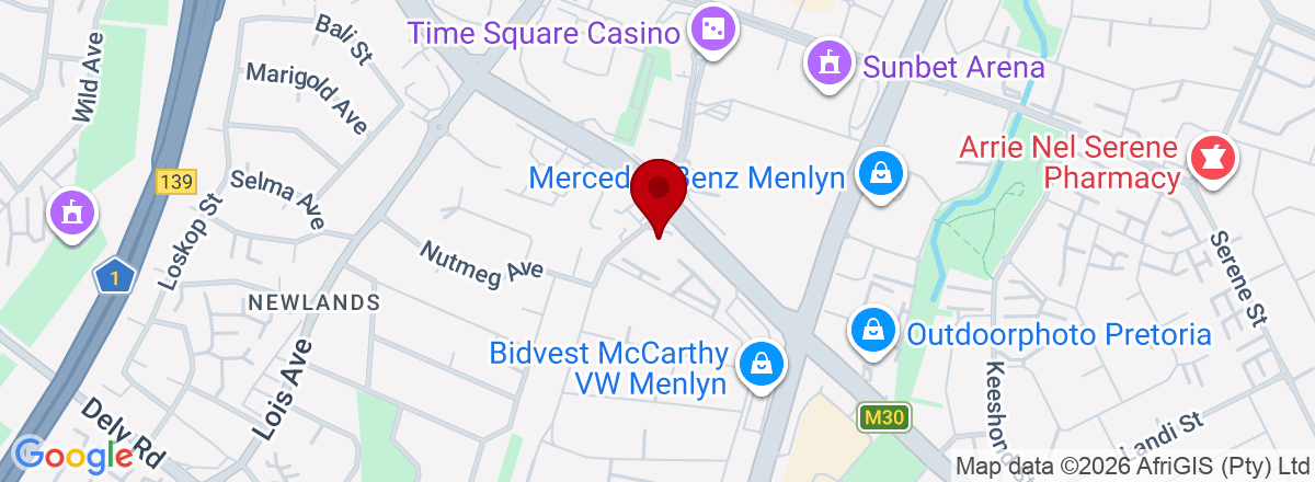 Directions to HMG Haval Menlyn