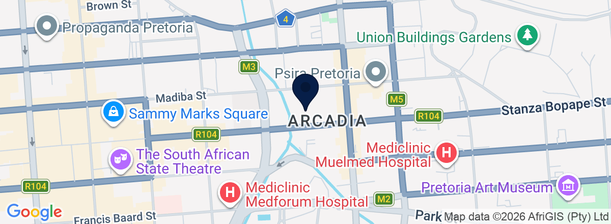 Directions to Bidvest McCarthy VW Arcadia