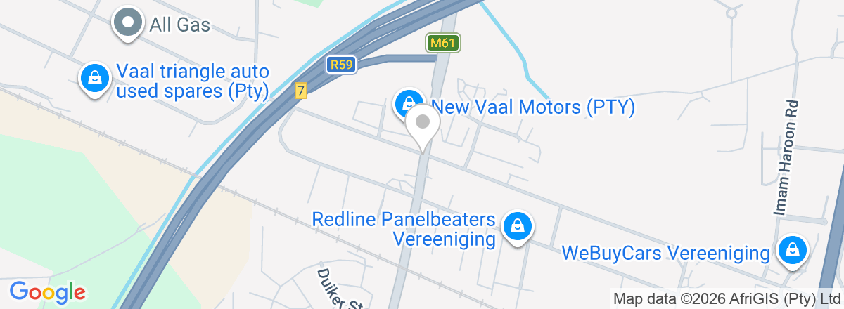 Directions to Hallmark New Vaal Motors